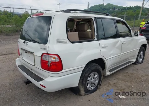 2000 Lexus Lx 470 из США, поврежденный, VIN JT6HT00W6Y0105658